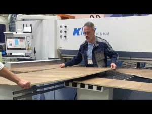 Тест-драйв НОВИНКИ 2022 форматно-раскроечного центра KDT KS-832H