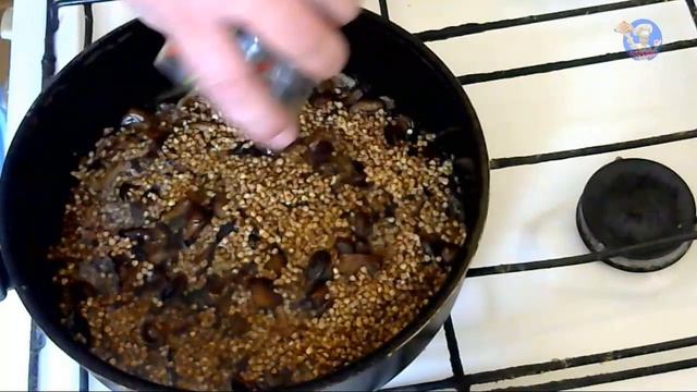 Гречка с грибами! Вторые блюда.ВКУСНЯШКА смотреть онлайн