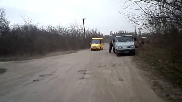 Дорога по маршруту 265 в Кривом Роге. смотреть онлайн