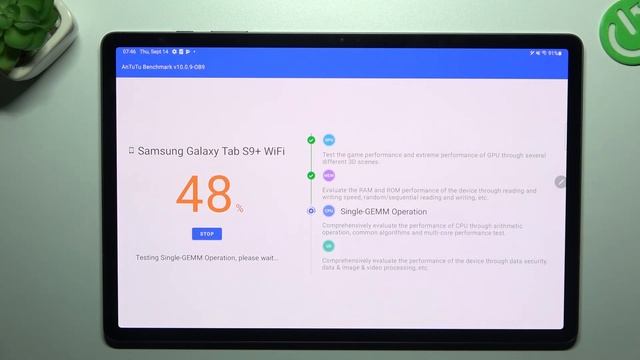 SAMSUNG Galaxy Tab S9 Plus - AnTuTu Full Benchmark & Results смотреть онлайн