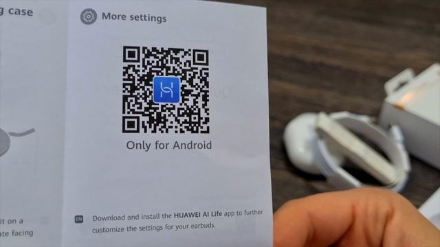 Как подключить наушники Huawei Freebuds Pro к приложению AI Life?