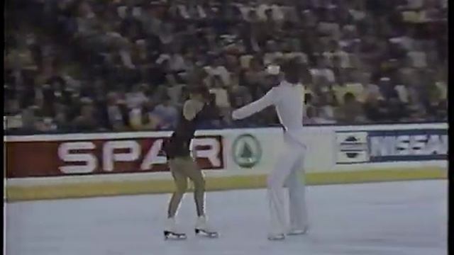 Natalia Bestemianova & Andrei Bukin USR - 1987 World Championships FD смотреть онлайн