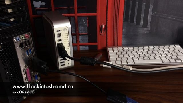 Как подключить два компьютера к одному монитору. DVI to VGA Adapter смотреть онлайн