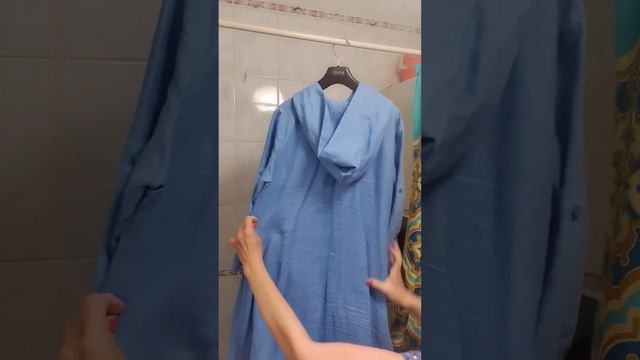 Как я глажу льняные вещи отпаривателем Hyundai H-HS02834