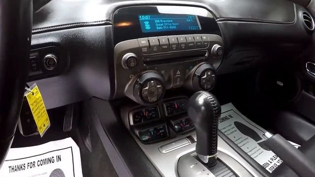2012 Chevrolet Camaro SS black смотреть онлайн