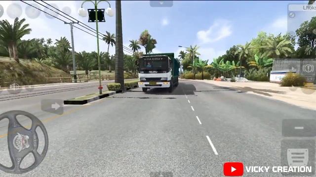 ISUZU FTR BORNEO FLATBED SUSPENSI REAL || MODS BUSSID смотреть онлайн