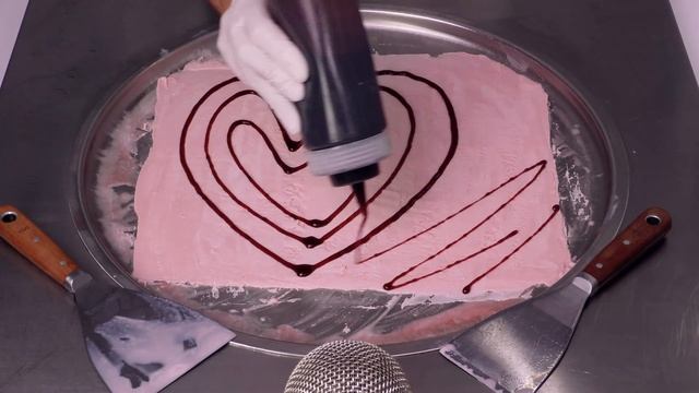 Fanta Cherry Ice Cream Rolls | how to make Fanta to Ice Cream - fast ASMR Hand Sounds & Movements смотреть онлайн