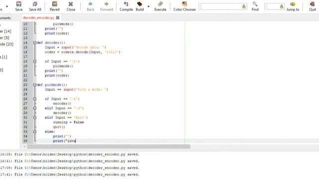 Python Programming Timelapse: Rot13 Encoder/Decoder смотреть онлайн