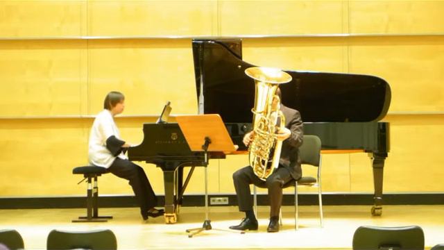 Concerto for Tuba and Piano 1Movement - Arild Plau смотреть онлайн