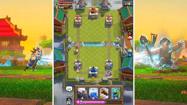 ПЕРВЫЙ РОЛИК С НЕГО... ! - Clash Royale смотреть онлайн