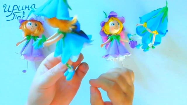 Анонс нового МК Феечки-колокольчики из фоамирана от Ирины Павлюченко смотреть онлайн