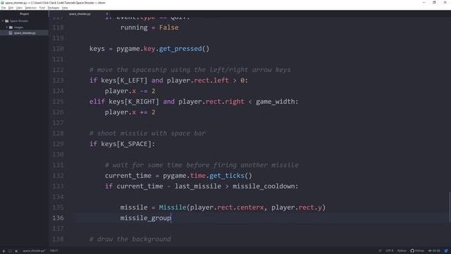 ASMR Programming - Space Shooter game using Python and Pygame смотреть онлайн