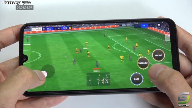 Samsung Galaxy A24 test game EA SPORTS FC MOBILE 24 смотреть онлайн