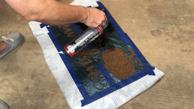 How to Create Your Own Custom Door Mat | Fall Door Mat | Fall Decor смотреть онлайн