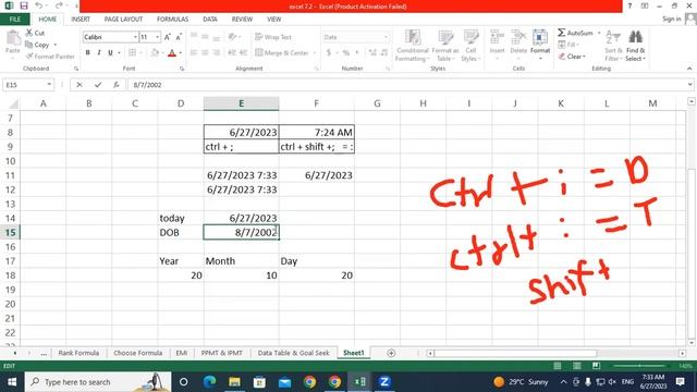 About Date & Time in MS Excel | GIT Education смотреть онлайн