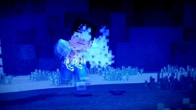 SLOW-MO BRIDGE JUMP! - Minecraft Story Mode Ep.1 The Order of The Stone (Part 2) смотреть онлайн