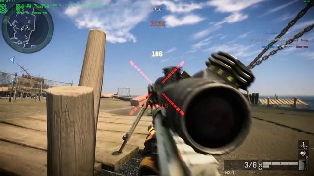 Warface M217 Snipering Gameplay Full HD - Coop PvE Africa Map Mission - Shadowplay/OSD - 1080p60 смотреть онлайн