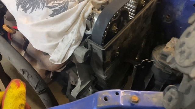Замена ГРМ b20b. Регулировка клапанов смотреть онлайн