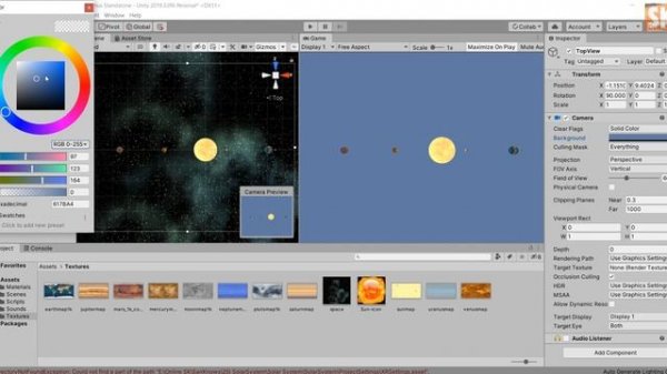 Solar System Simulation [Unity 3D Tutorial]