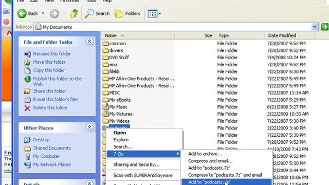 How to use 7zip to zip (compress and uncompress) files смотреть онлайн