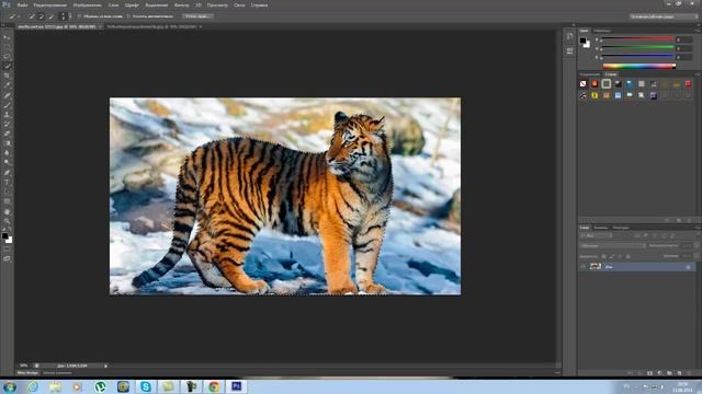 Photoshop: Как вырезать объект и вставить в другую картинку? смотреть онлайн