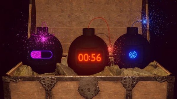 2 Minute Timer Bomb 💣 Treasure Box | 3D Timer
