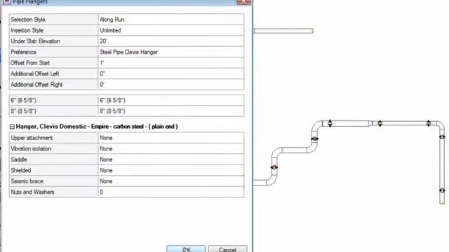 Hangers Circle of Influence Block for Piping in Version 5 1 of Fabrication for AutoCAD MEP смотреть онлайн