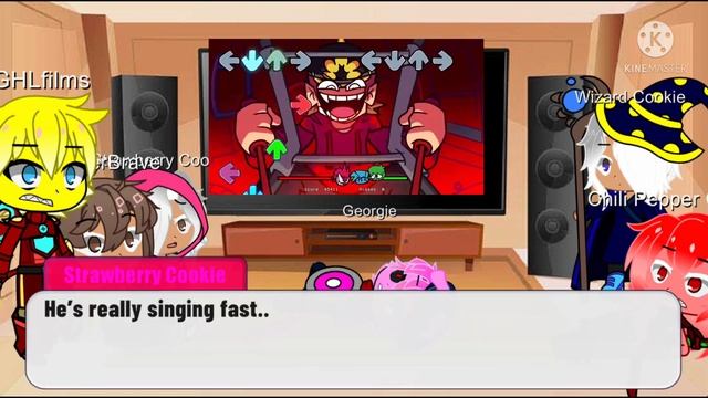 PGHLfilms and George + Cookie Run react to Vs Edd Online FNF смотреть онлайн