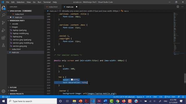 How to do responsive web design with CSS media queries смотреть онлайн