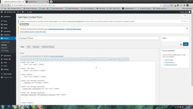 How to add Country & Phone Field Contact Form 7 | Wordpress tutorial смотреть онлайн