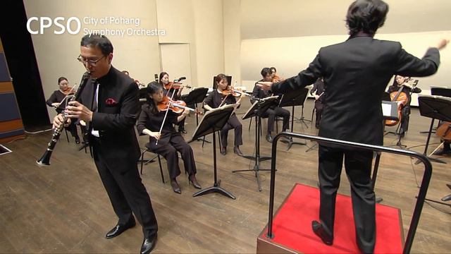 Wagner : Adagio for Clarinet and Strings(Hun-Joung Lim, Jeong-Man Hyun) 포항시립교향악단 지휘 임헌정 클라리넷 현정만 смотреть онлайн