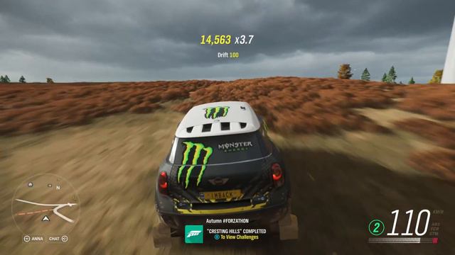 Forza Horizon 4 - Weekly Challenge Autumn Forzathon with 2013 Mini X-Raid All4 Racing Countryman смотреть онлайн