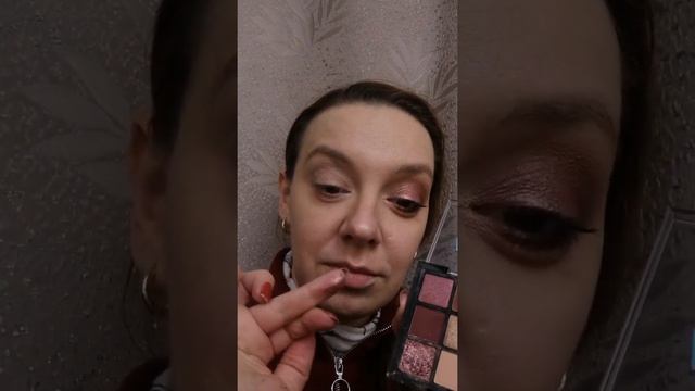 Макияж с палеткой Lottie London The Rusts #makeuptutorial