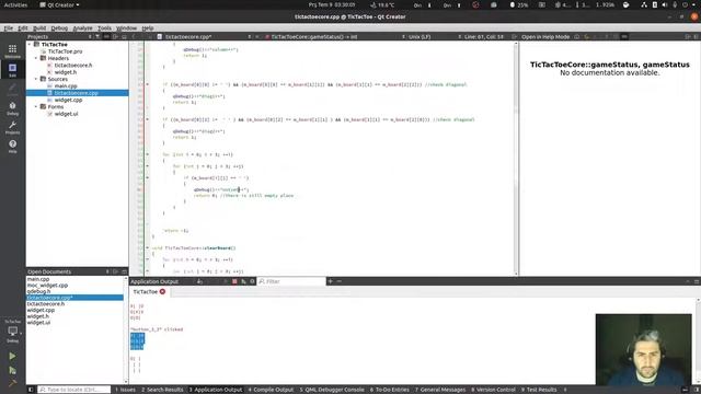 Speedcoding TicTacToe in Qt смотреть онлайн