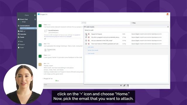 How to combine email and chat in Clariti смотреть онлайн