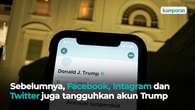 Sekarang Giliran YouTube yang Tangguhkan Channel Donald Trump смотреть онлайн