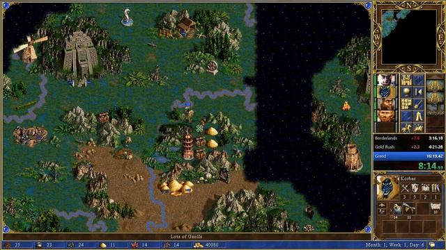 Heroes of Might and Magic 3 speedrun -- Spoils of War campaign -- 15:01 смотреть онлайн