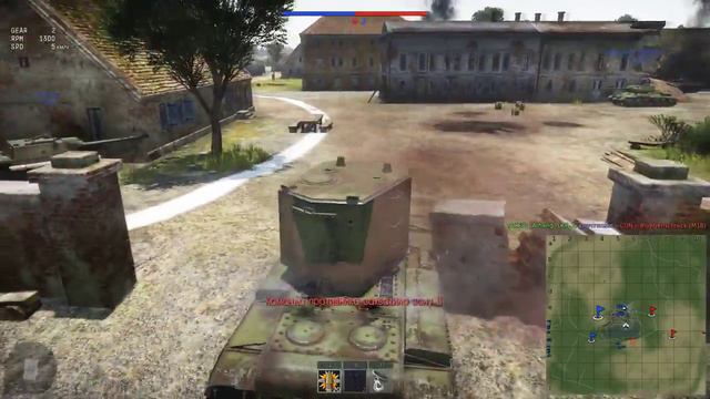 Обзор КВ 2 обр 1939 Жахатель Реалистичные бои War Thunder смотреть онлайн