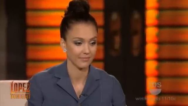 Jessica Alba on George Lopez Tonight (DNA Test) смотреть онлайн