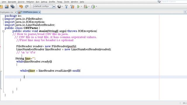 reading csv files in java смотреть онлайн