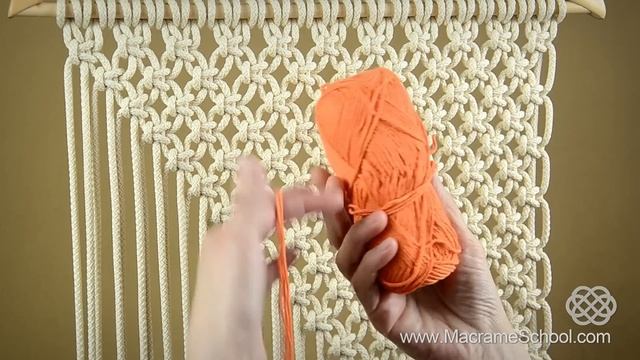Macramé Wall Hanging Tapestry Tutorial by Macrame School смотреть онлайн