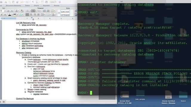 RMAN Backup and Recovery in oracle 11g on linux | Introduction смотреть онлайн