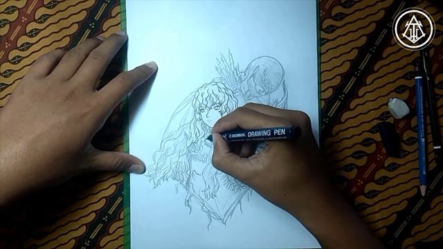 Drawing Berserk ll Griffith - Femto смотреть онлайн
