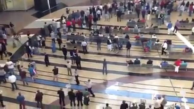 Arrivals At OR Tambo Johannesburg International Airport