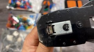 ОБЖАТИЕ ИНТЕРНЕТ КАБЕЛЯ RJ45 ТЕСТЕР ДЛЯ ПРОВЕРКИ КАБЕЛЯ