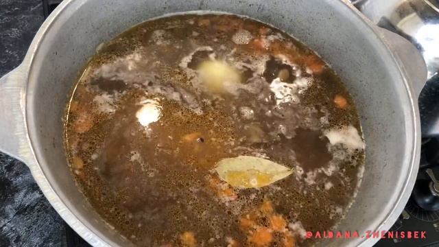 Шурпа. Шорпа.  Казакша рецепт. Первое блюдо.