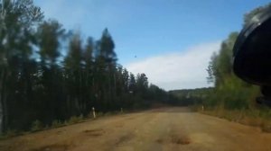 Автодорога Братск-Чуна август 2017, 165км в 4х минутах