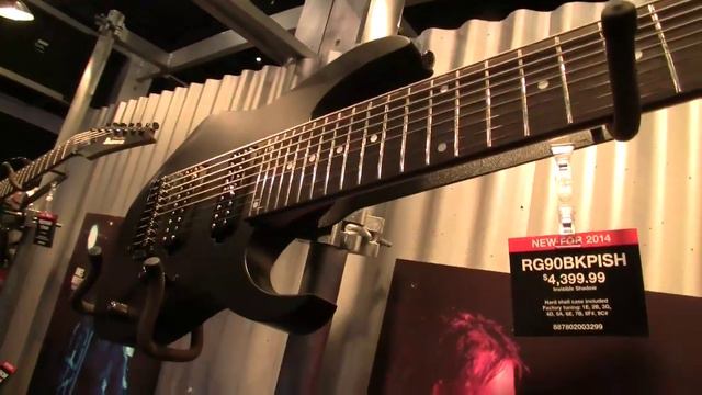 NAMM 2014: Ibanez RG9 New 9 String Guitar (Video) смотреть онлайн