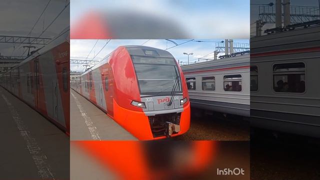 Скоростной электропоезд"Ласточка-Премиум" ЭС1П-041 №736«Москва(Курский Вокзал)-Иваново». смотреть онлайн