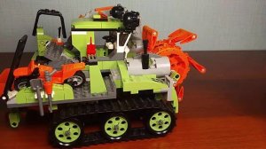 Сборщик кристаллов. Лего горняки проходчики / LEGO power miners